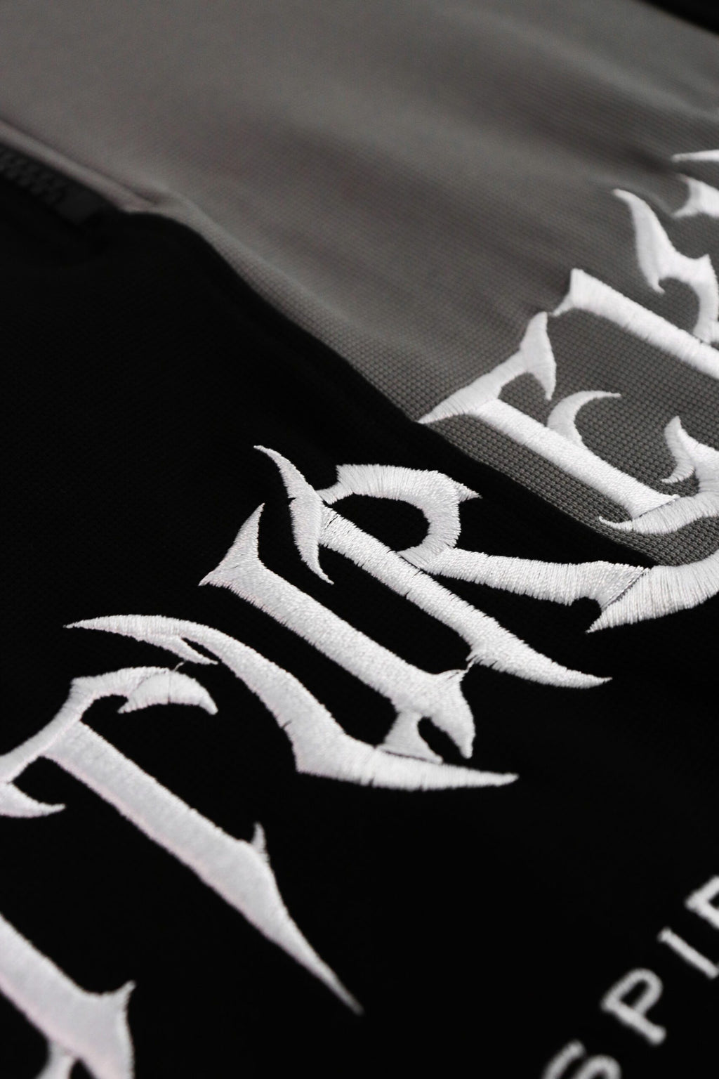 Social Test Embroidery Polo Shirt Black