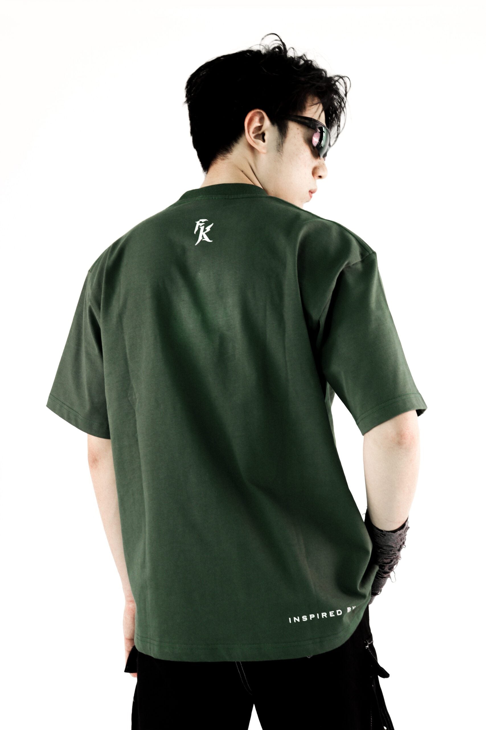 Trap ERA Embroid Logo Tee Green