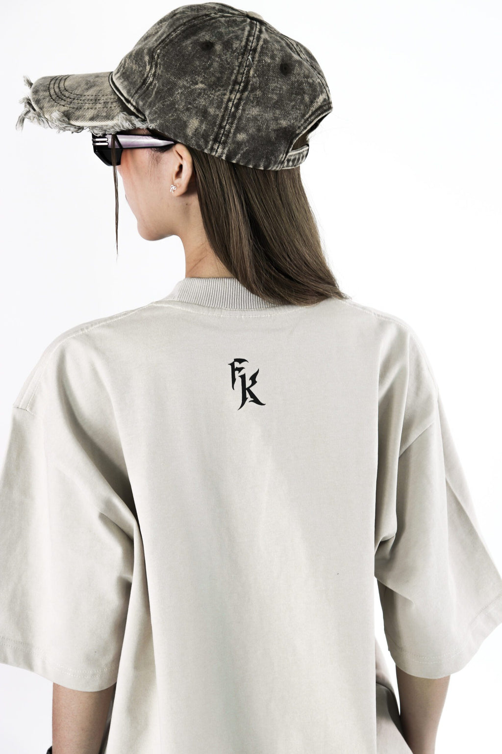 Trap ERA Embroid Logo Tee Khaki