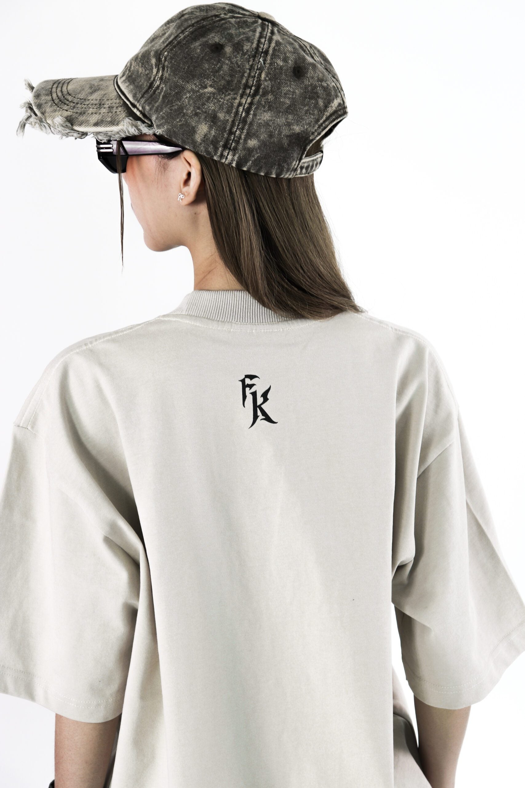Trap ERA Embroid Logo Tee Khaki