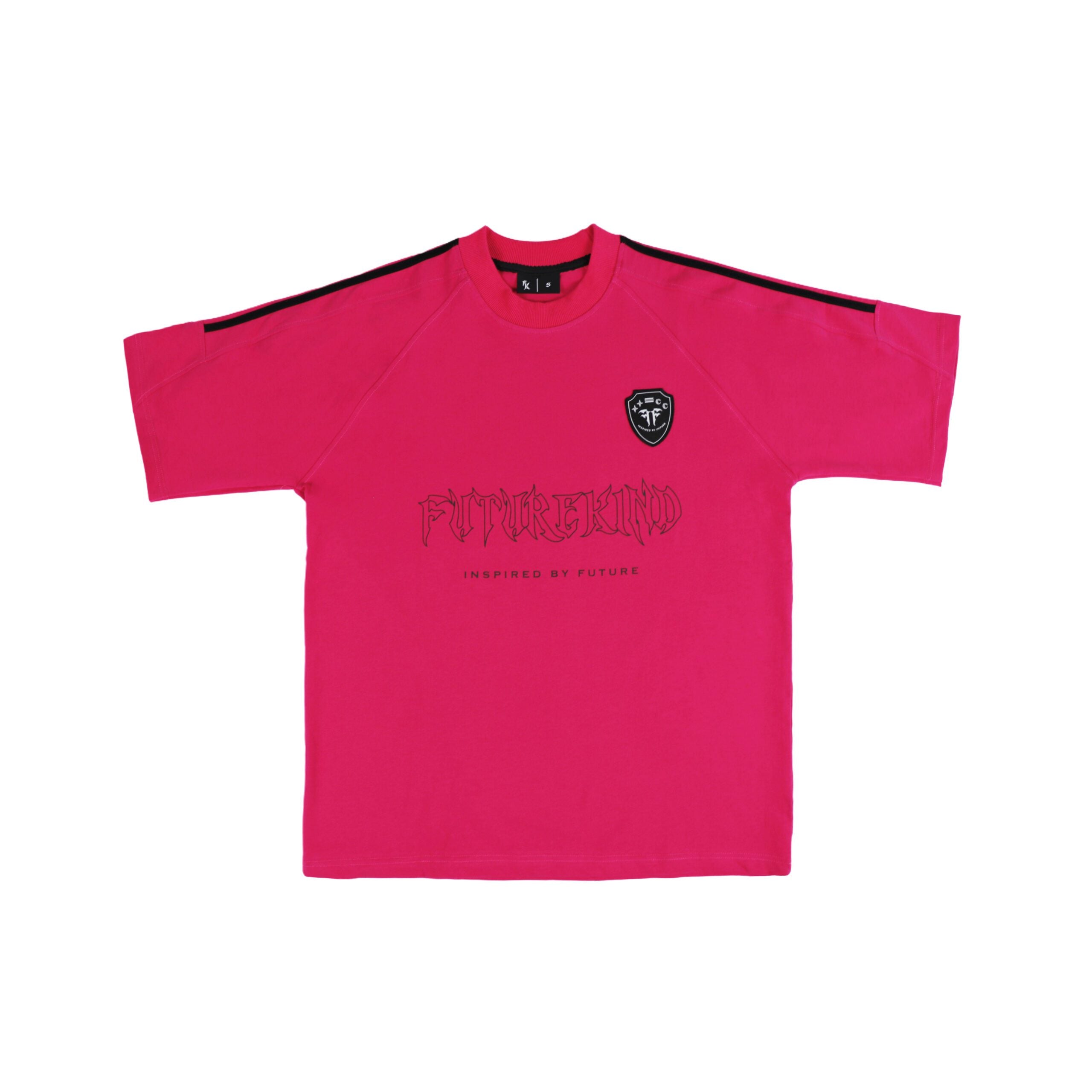 Trap ERA Badges Logo Tee Magenta