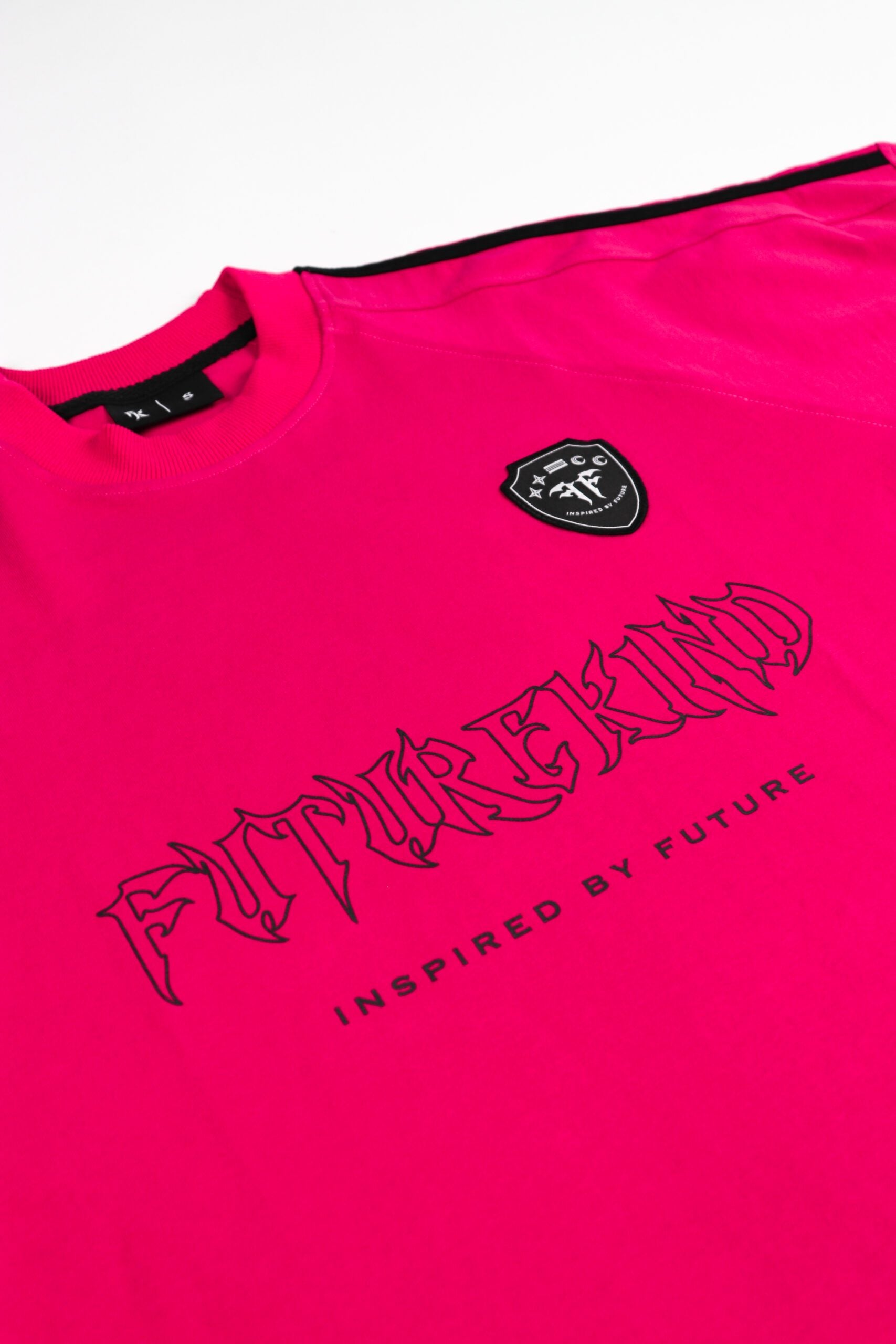 Trap ERA Badges Logo Tee Magenta