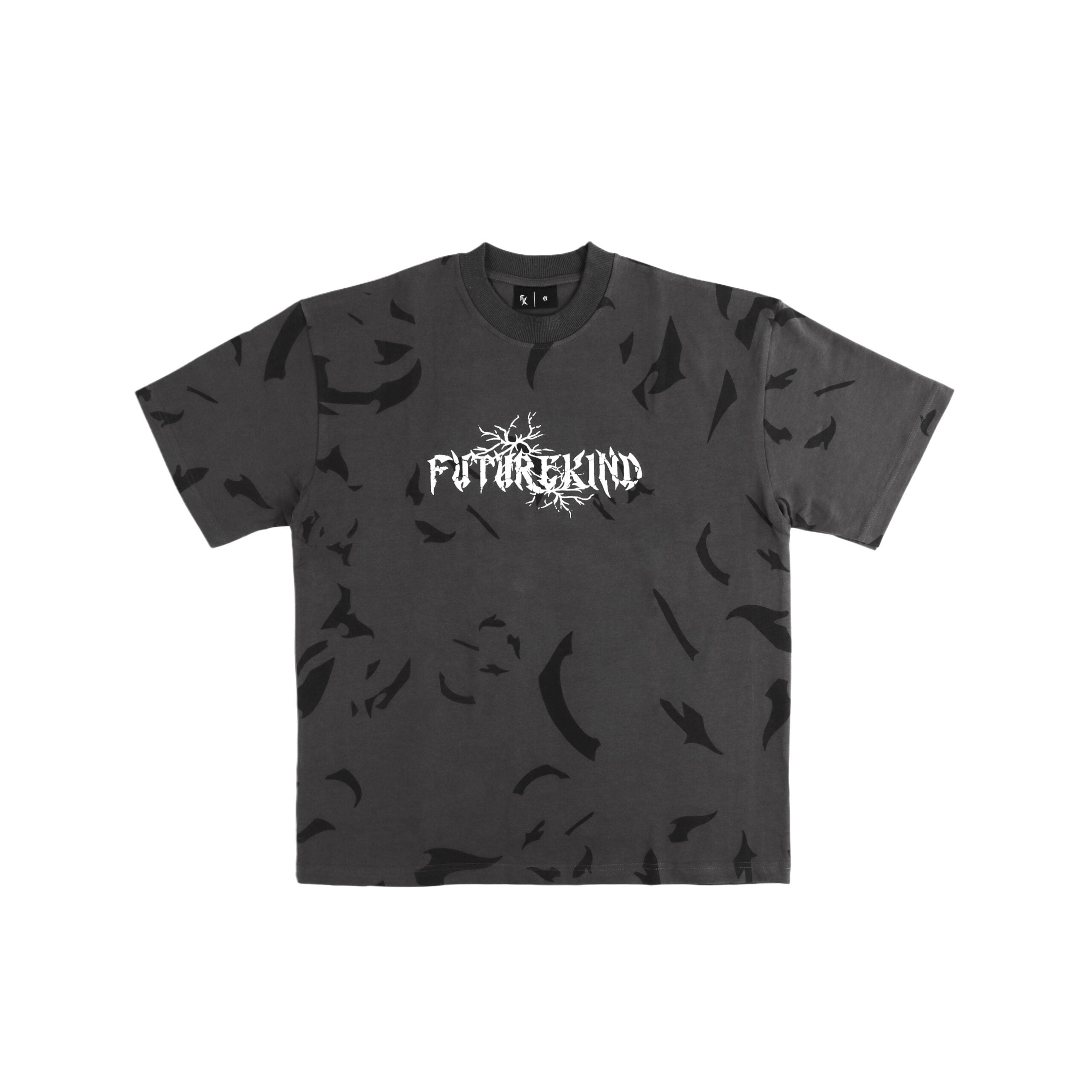 Time Crack Essential Tee Grey