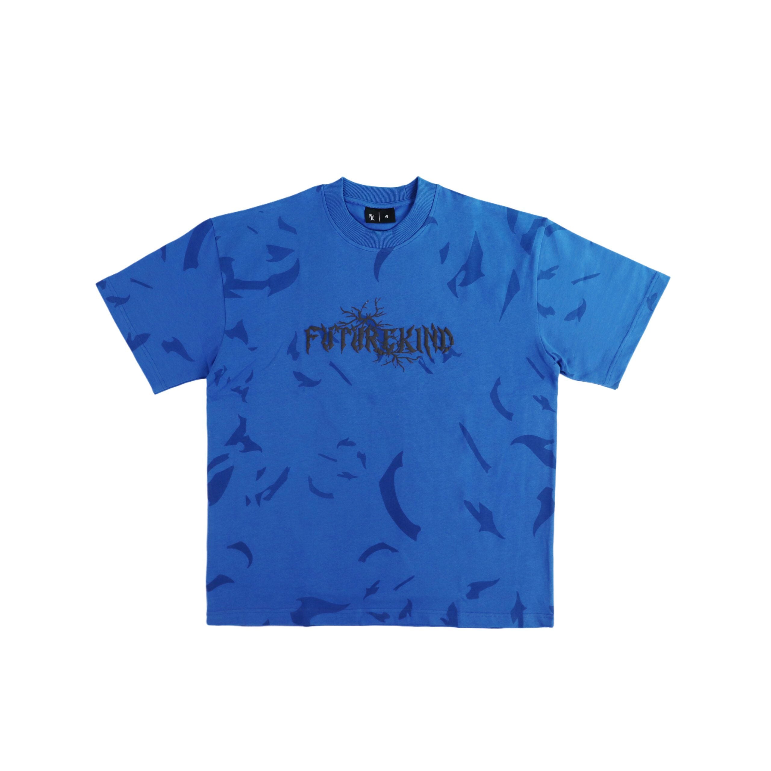 Time Crack Essential Tee Blue