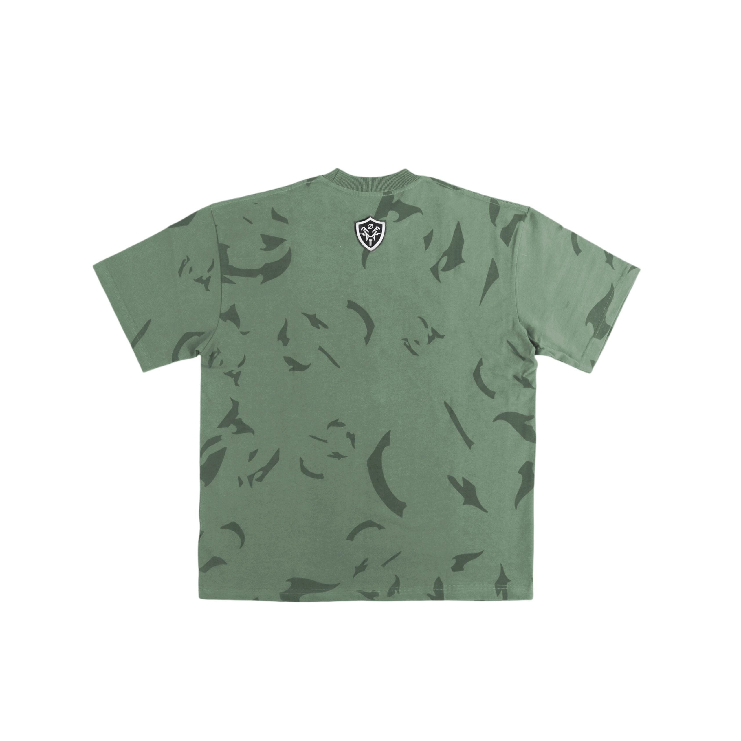 Time Crack Essential Tee Green