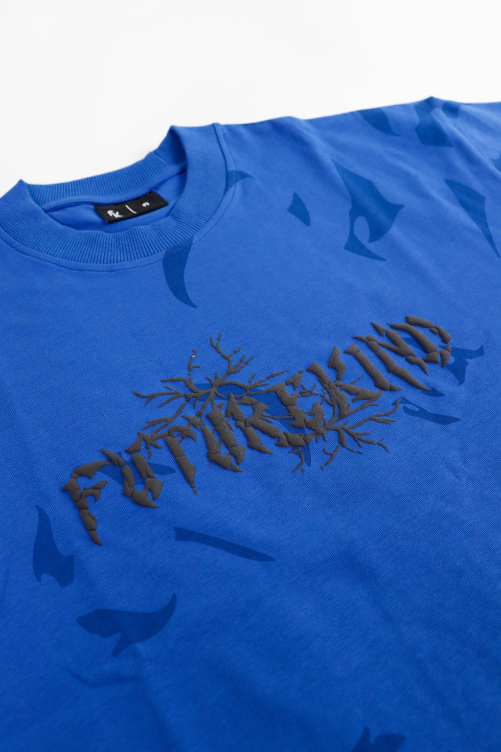 Time Crack Essential Tee Blue