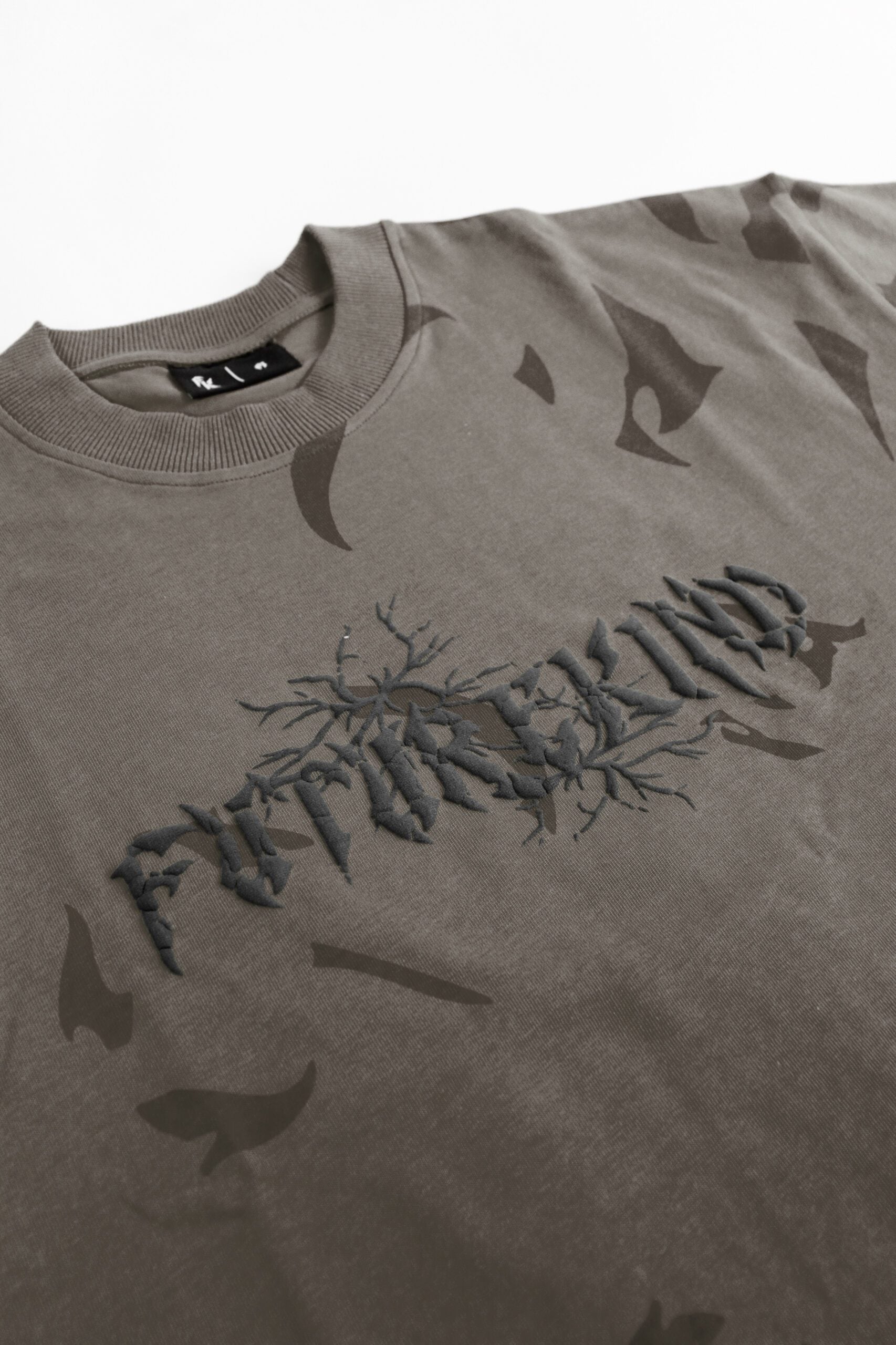 Time Crack Essential Tee Brown