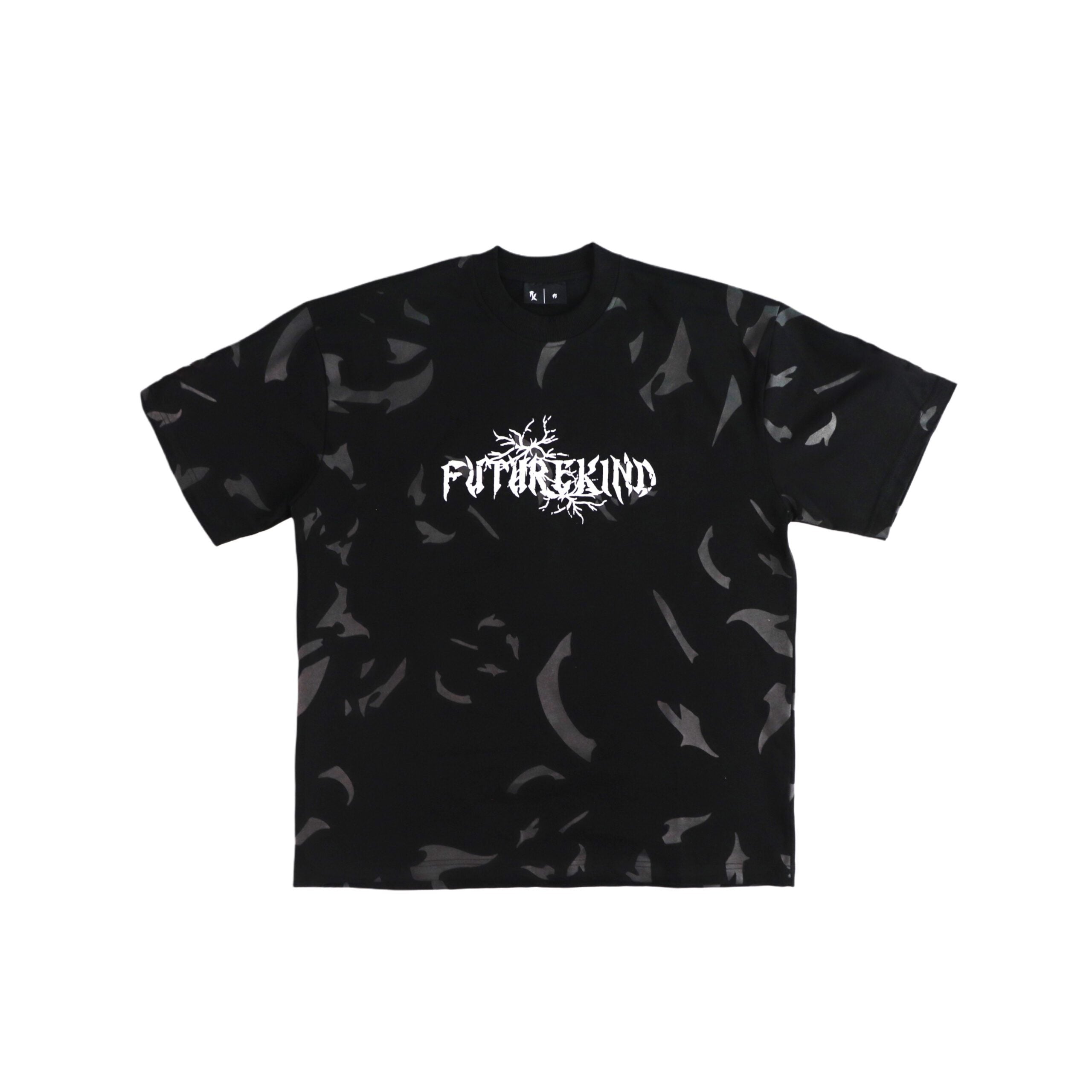 Time Crack Essential Tee Black