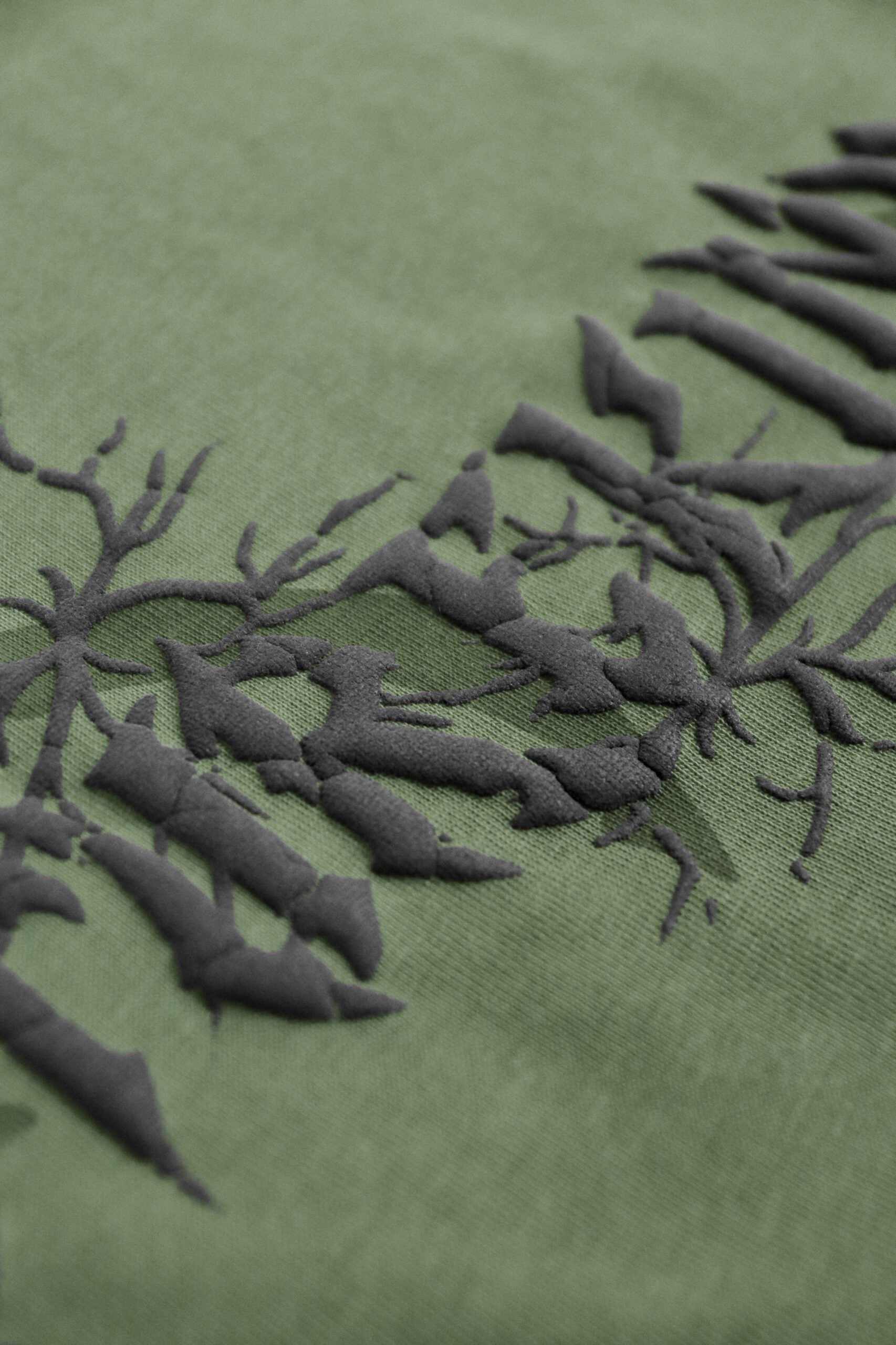 Time Crack Essential Tee Green