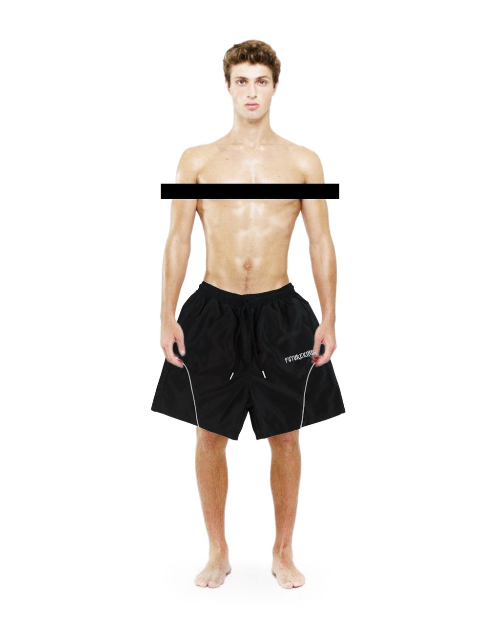 Immortal Reflective Shorts Black