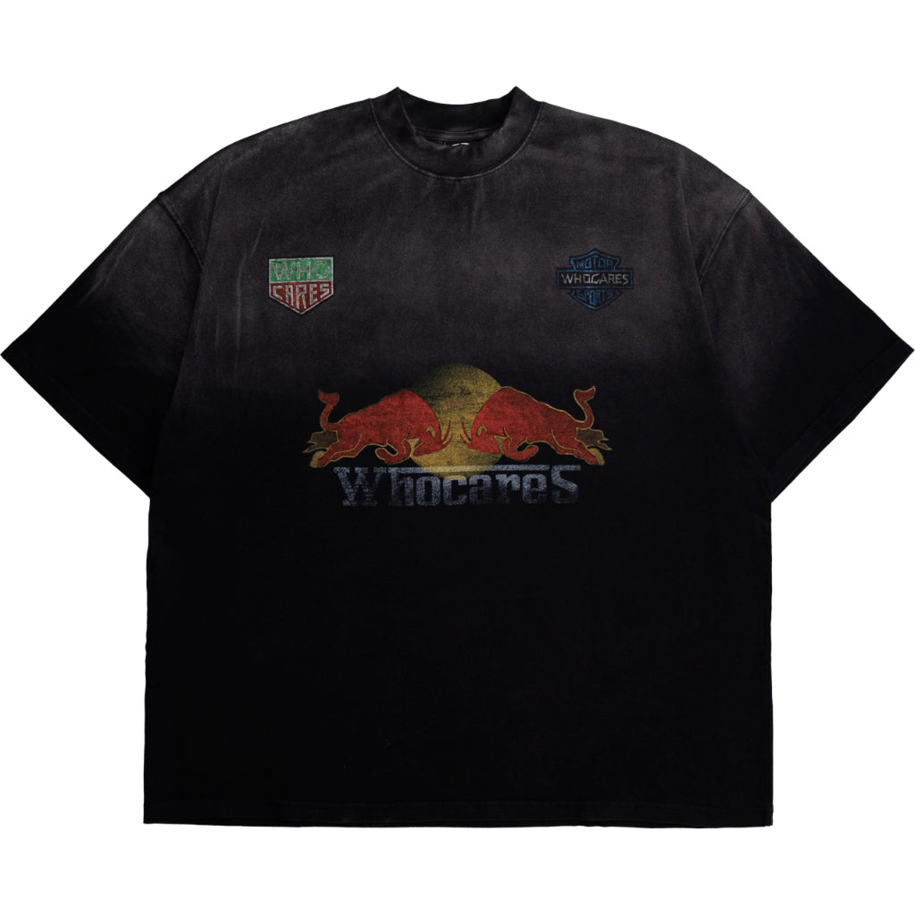 Washed Turbo Mode Tee Black