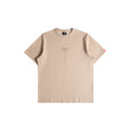 Textured Logo Tee Beige