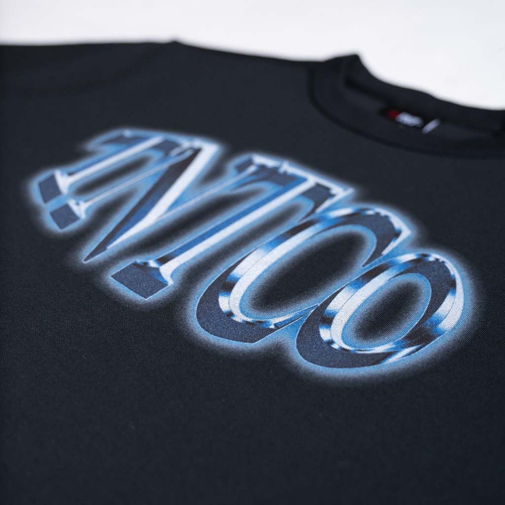 Bugled Glow Tee Black