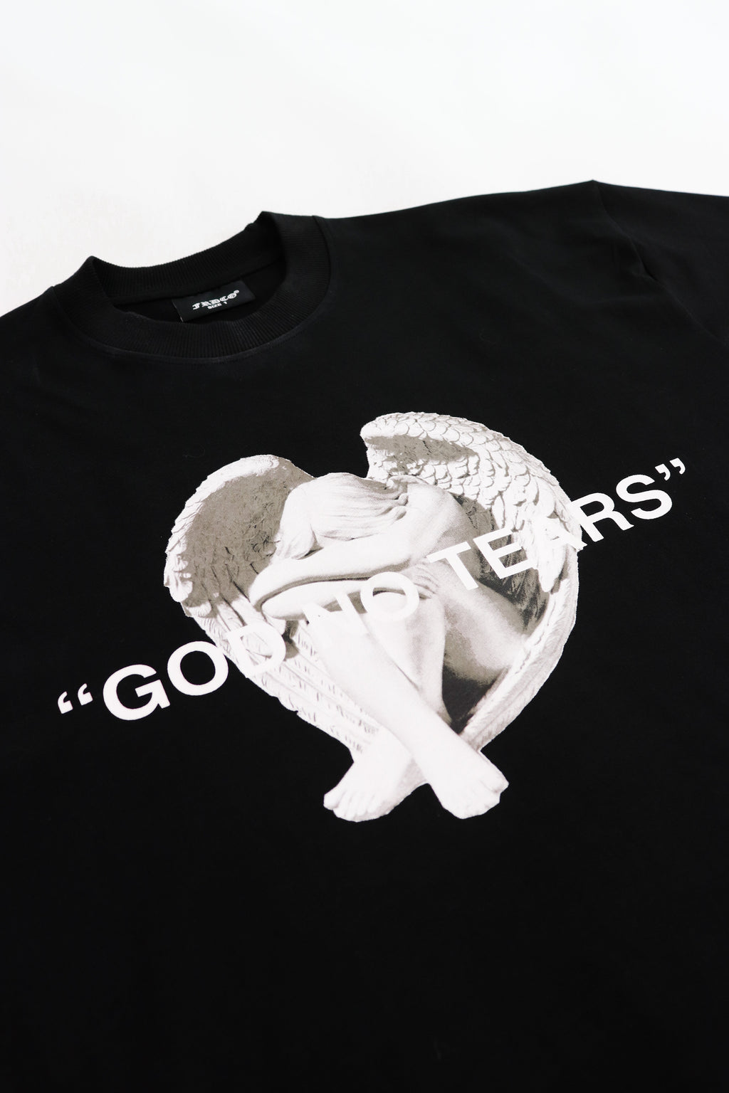 God No Tears Tee Black