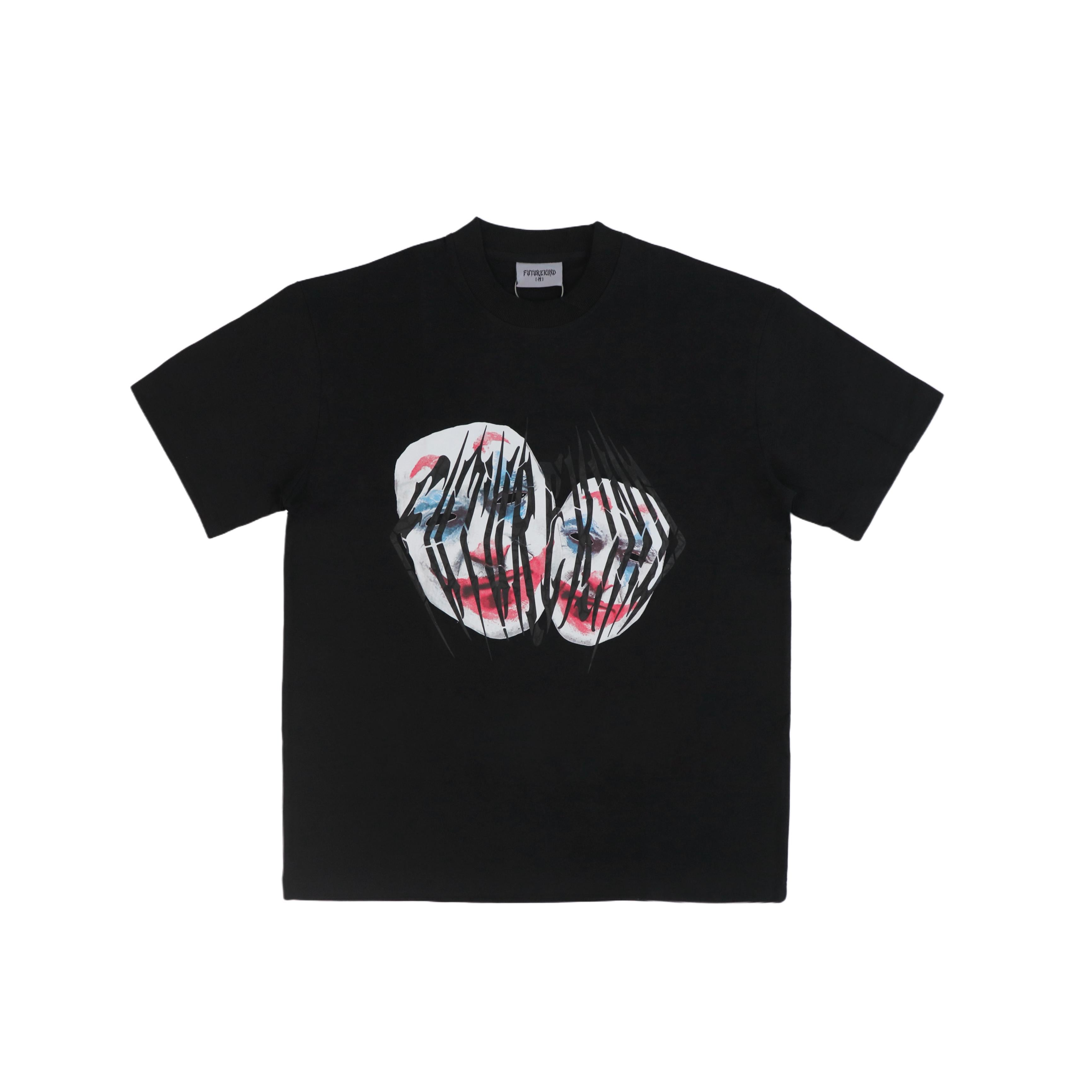 Human Kind Two Face Tee Black