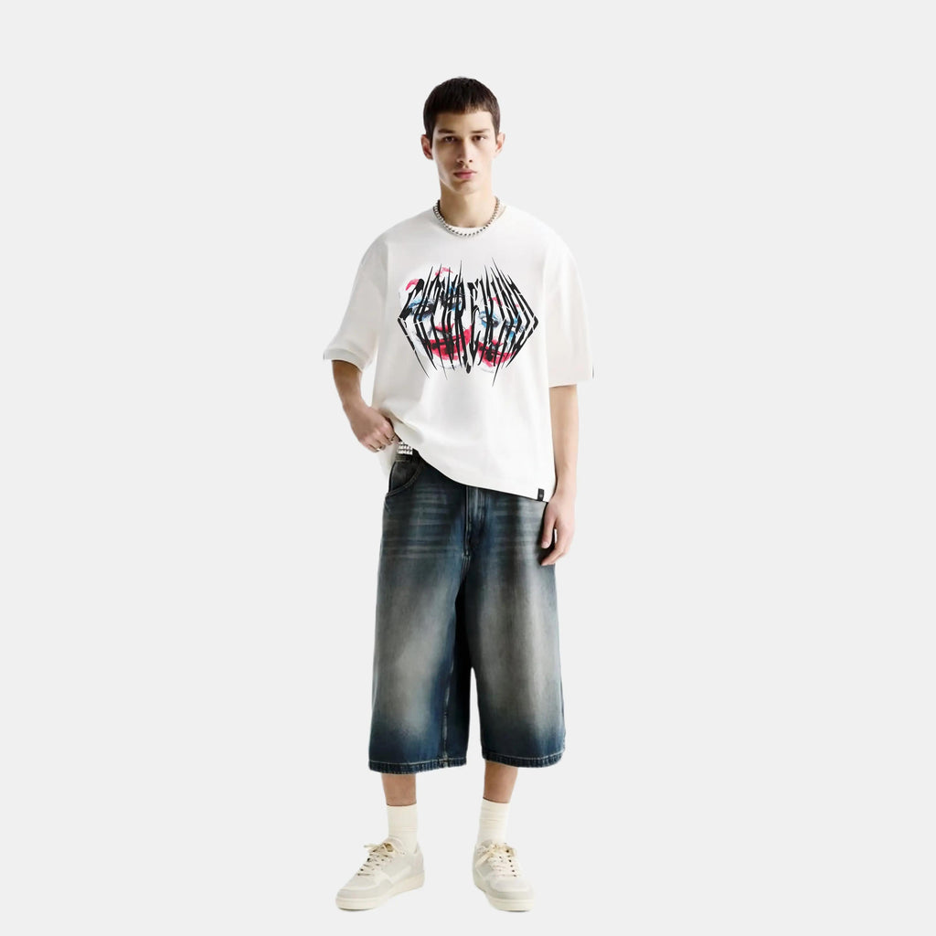 Human Kind Two Face Tee White