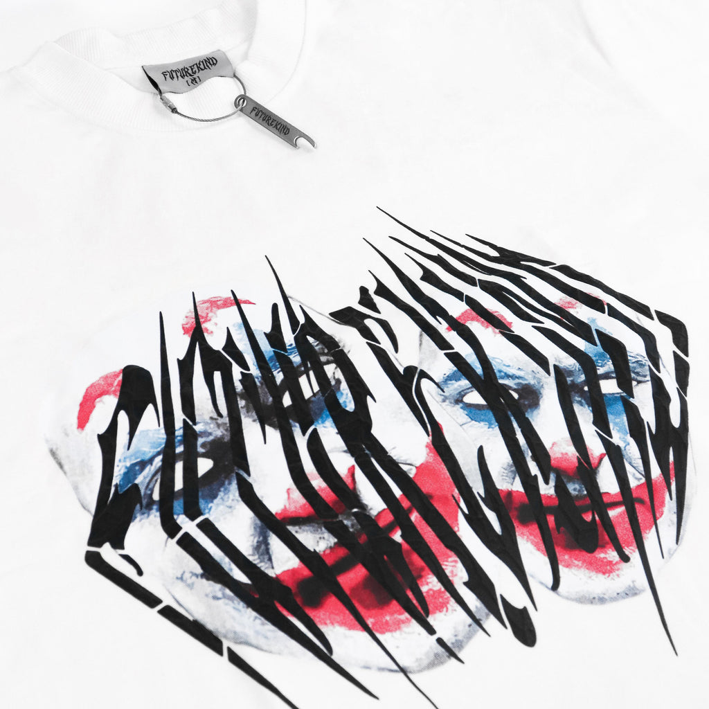 Human Kind Two Face Tee White