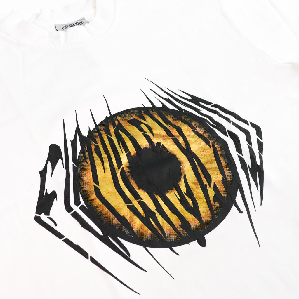 Human Kind Eyes Tee White
