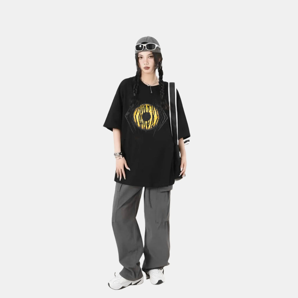Human Kind Eyes Tee Black