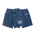 Essential Logo Jorts Blue