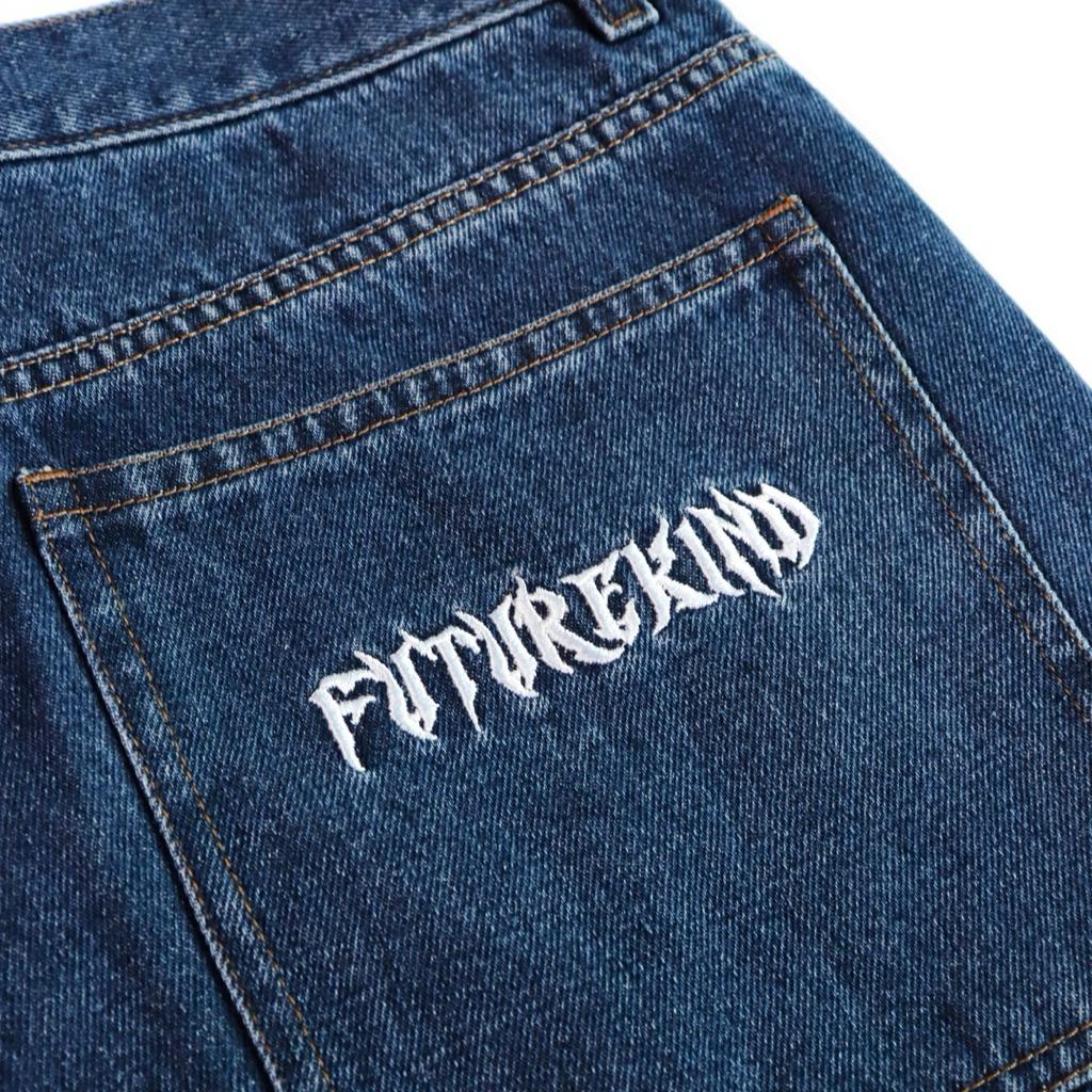 Essential Logo Jorts Blue