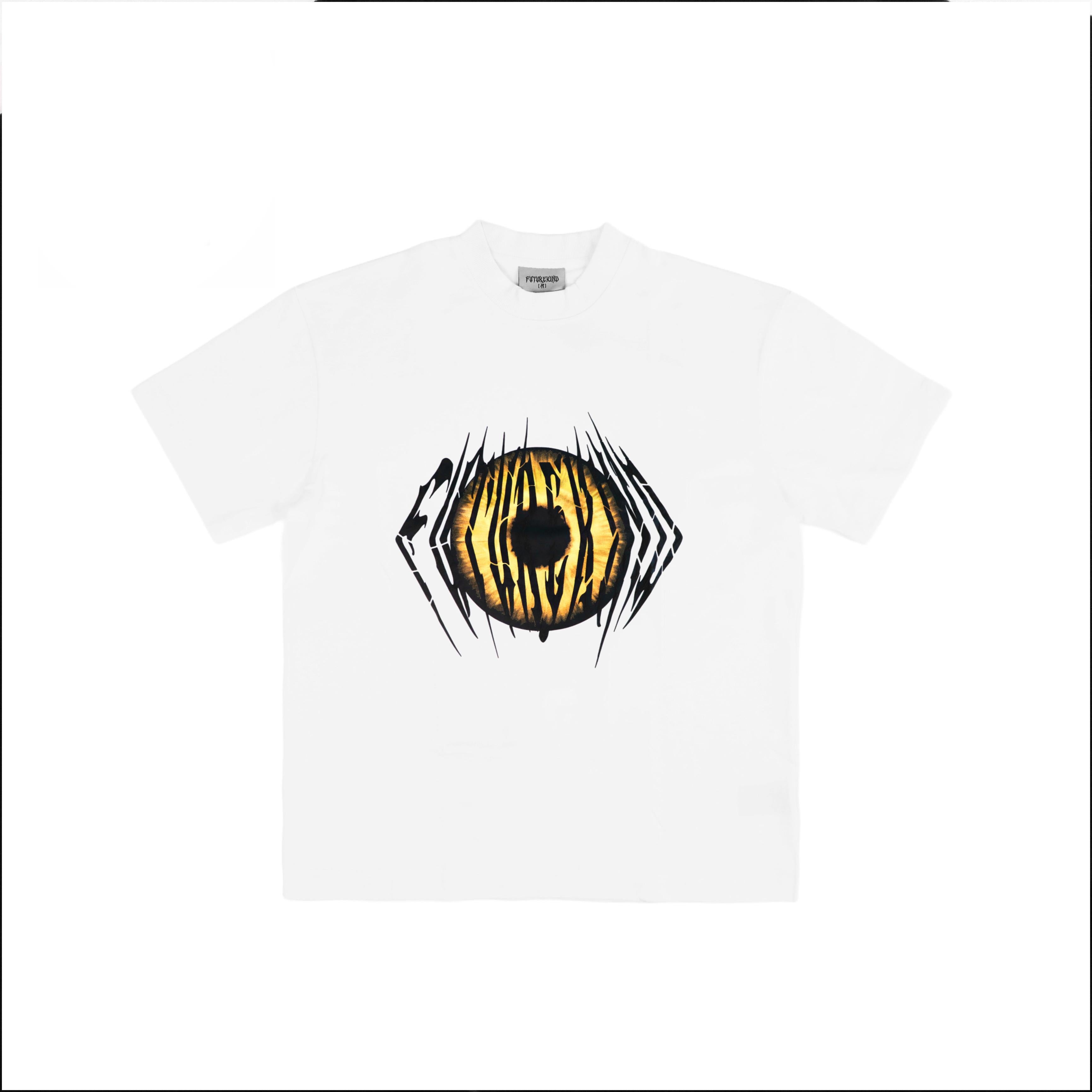 Human Kind Eyes Tee White