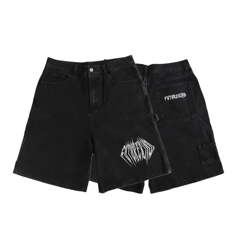 Essential Logo Jorts Black