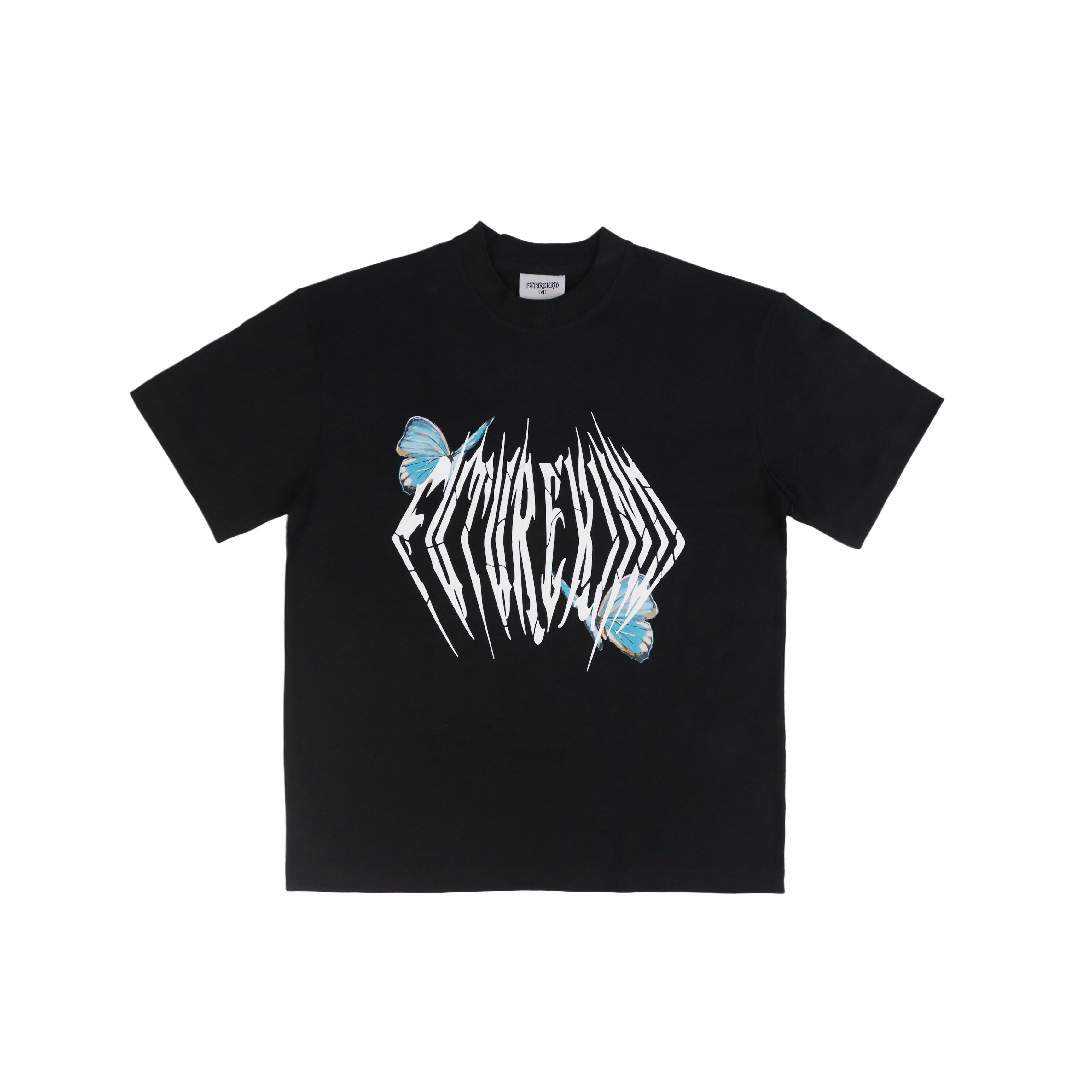 Human Kind Butterfly Tee Black