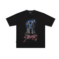 EOT : Twin Tower Washed Tee Black