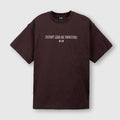 No Doubt Washed Tee Brown
