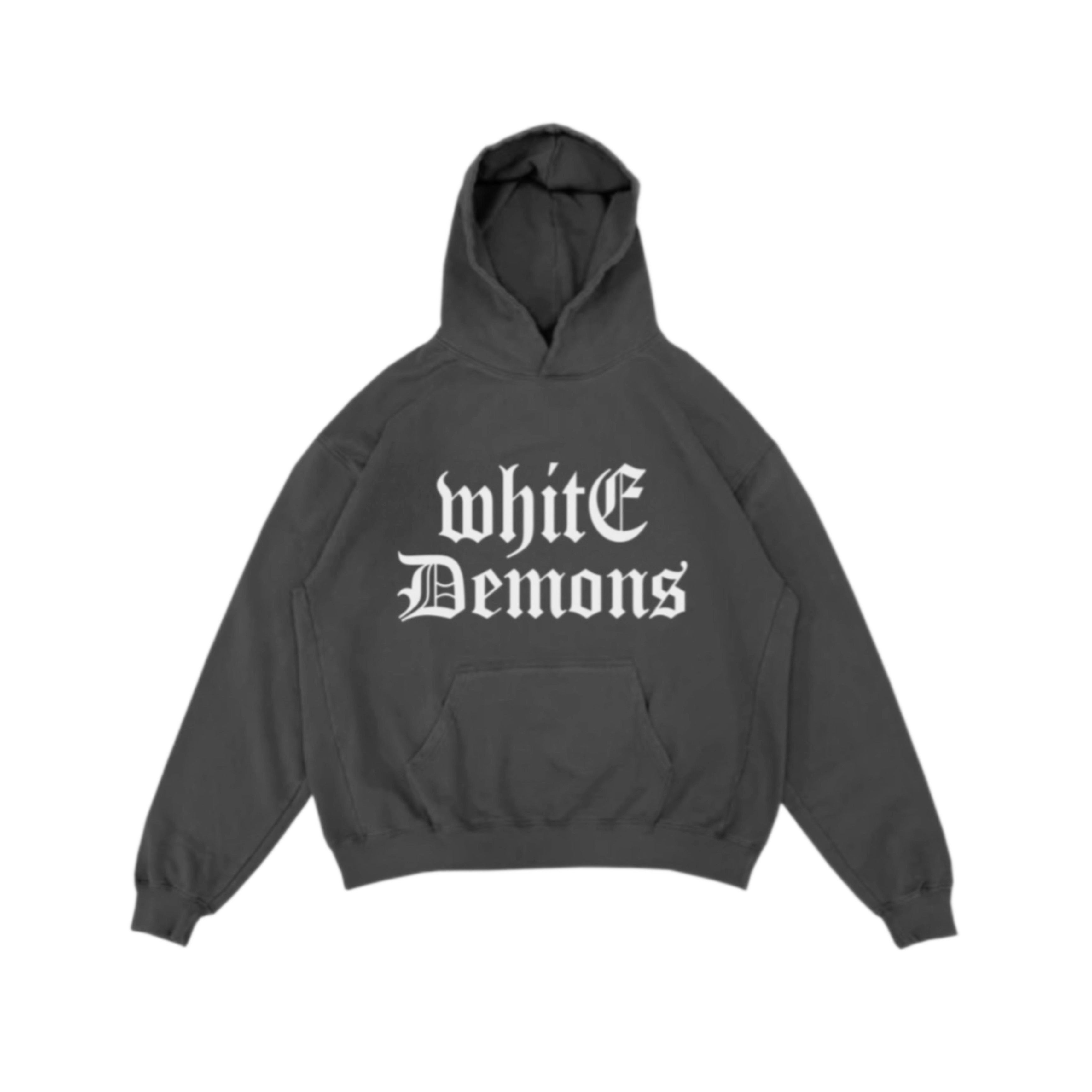 S23 White Demons Hoodie Grey