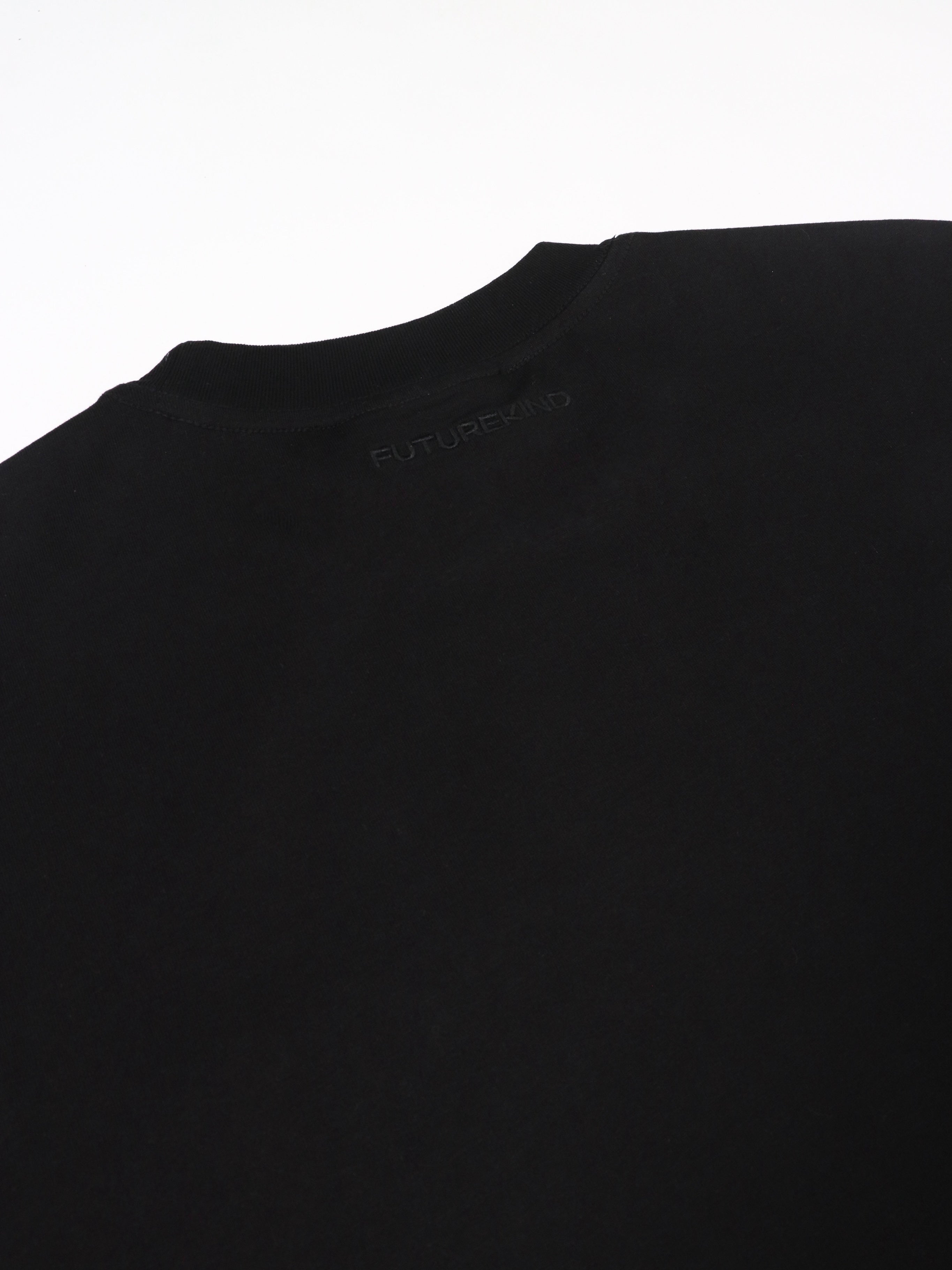 Essential Crop Tee - Jet Black