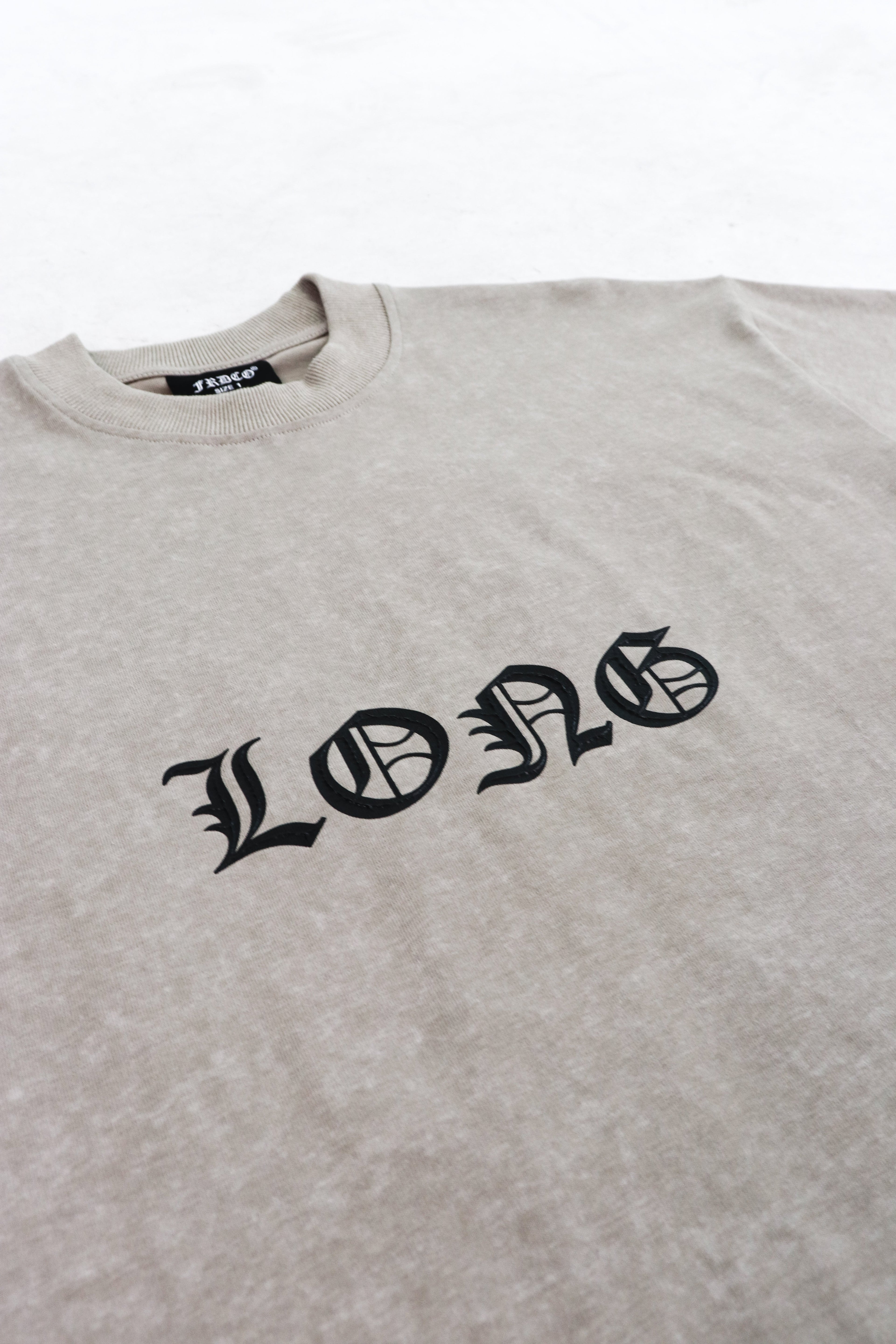 Dark Dragon Stoned Wash Tee Khaki