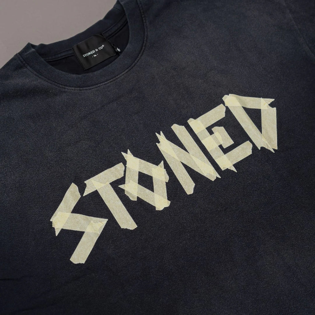 Golden Jade : Stoned Tape Wash Tee