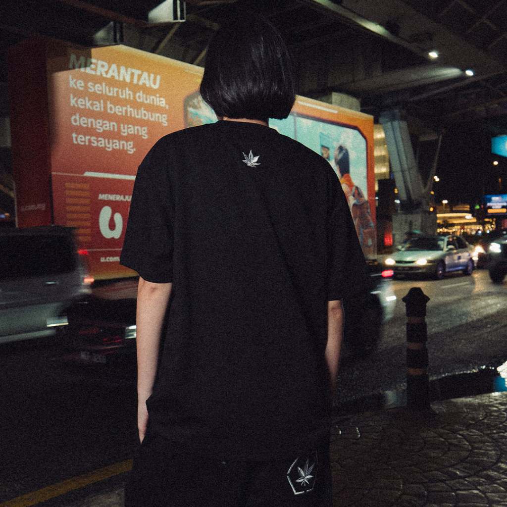 ATC : College Logo Tee Black