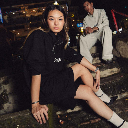 ATC : Sweatpants Shorts Black