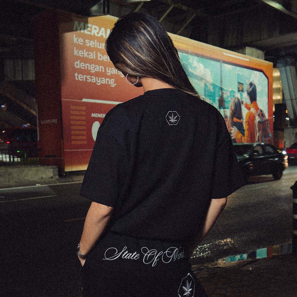 ATC : Conspiracy Rhinestone Tee Black