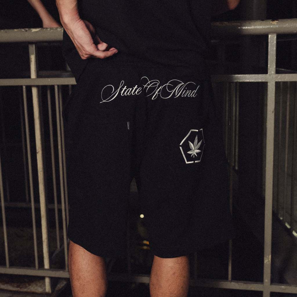 ATC : Sweatpants Shorts Black