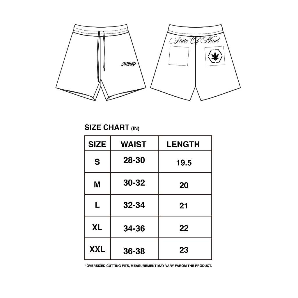 ATC : Sweatpants Shorts Black