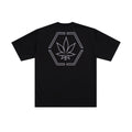 ATC : Genetic Hexagon Rhinestone Tee Black