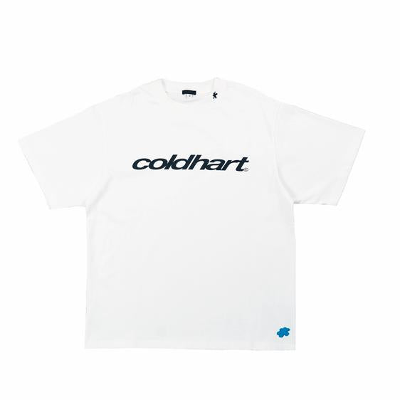 Rubber Printed Oversized T-shirt White