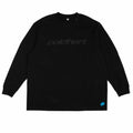Rubber Printed Oversized Long Sleeve Tee