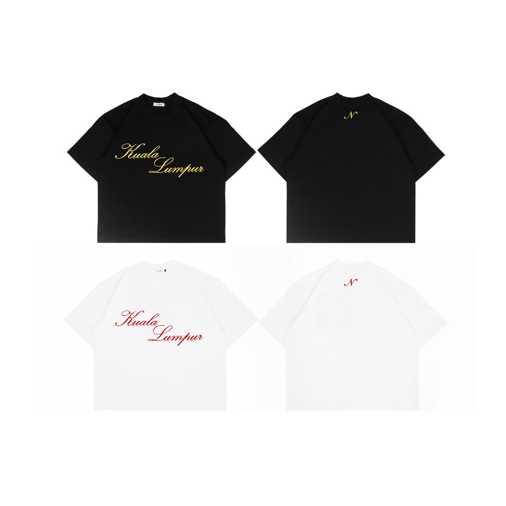 KL Signage Tee (Black/White)