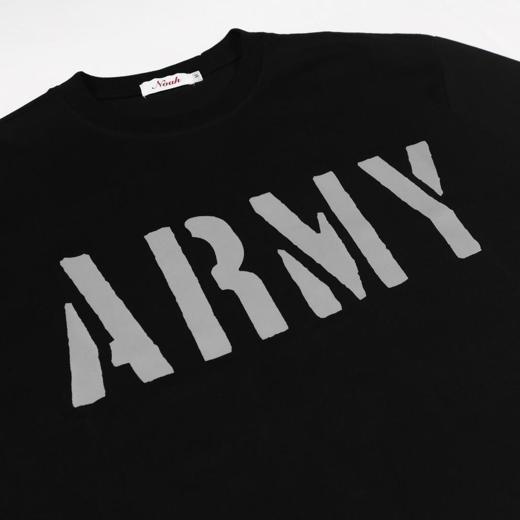 Noah Studios : ARMY Tee (Black/Oat)