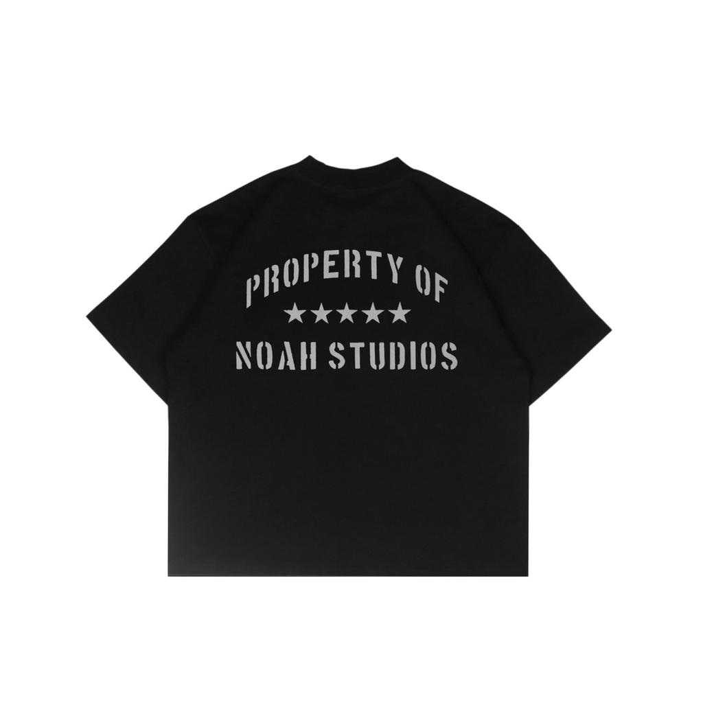 Noah Studios : ARMY Tee (Black/Oat)