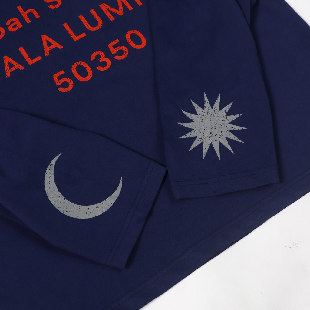 Noah Studios : KL Poscode Long Sleeve (Black/Navy)