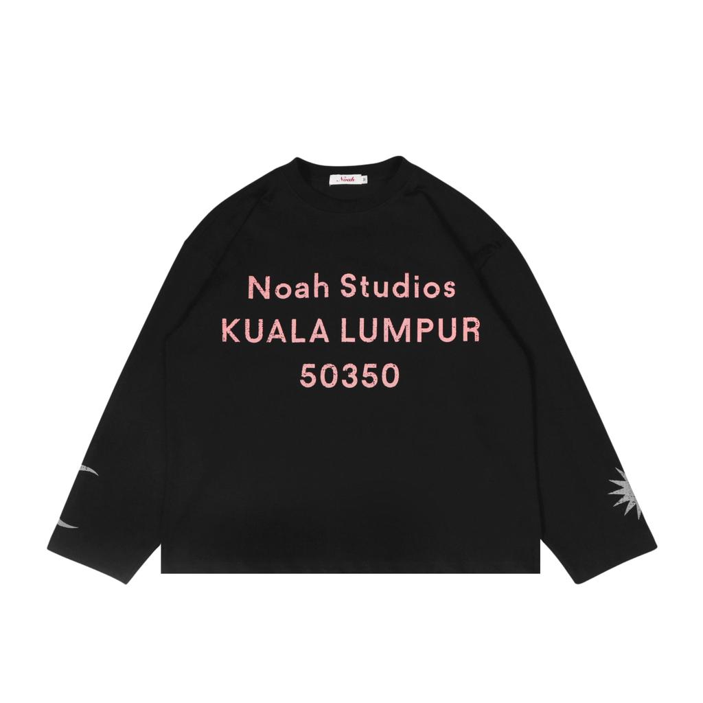 Noah Studios : KL Poscode Long Sleeve (Black/Navy)