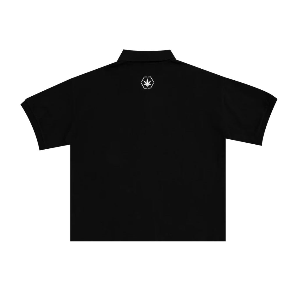 Stoned&Co Basic : Genetic Polo Tee Black