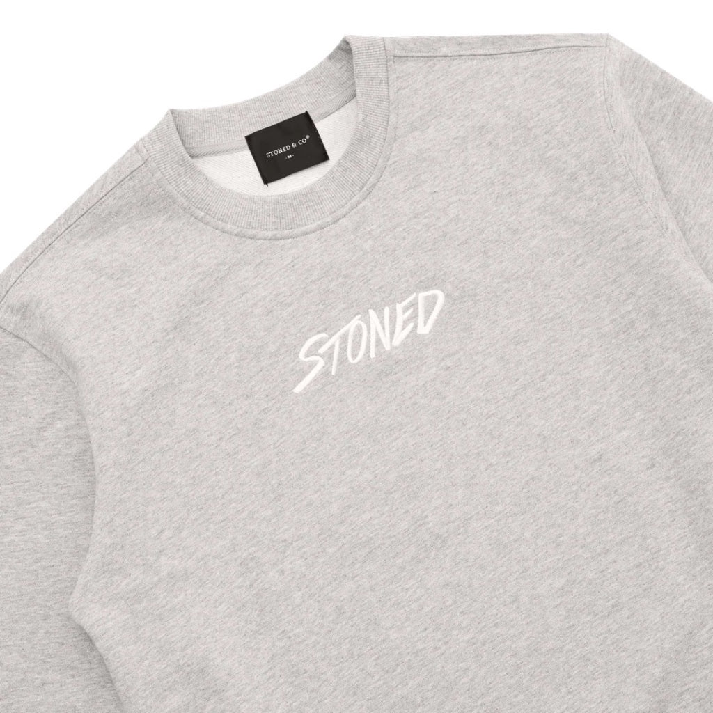 Stoned&Co Basic : Genetic Sweater Grey