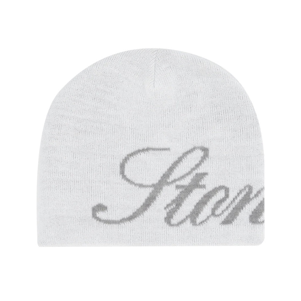 Stoned&Co ATC : Cursive Beanie White